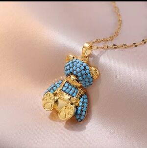 Bear Pendant Necklace